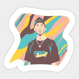 jaden give yourself Sticker